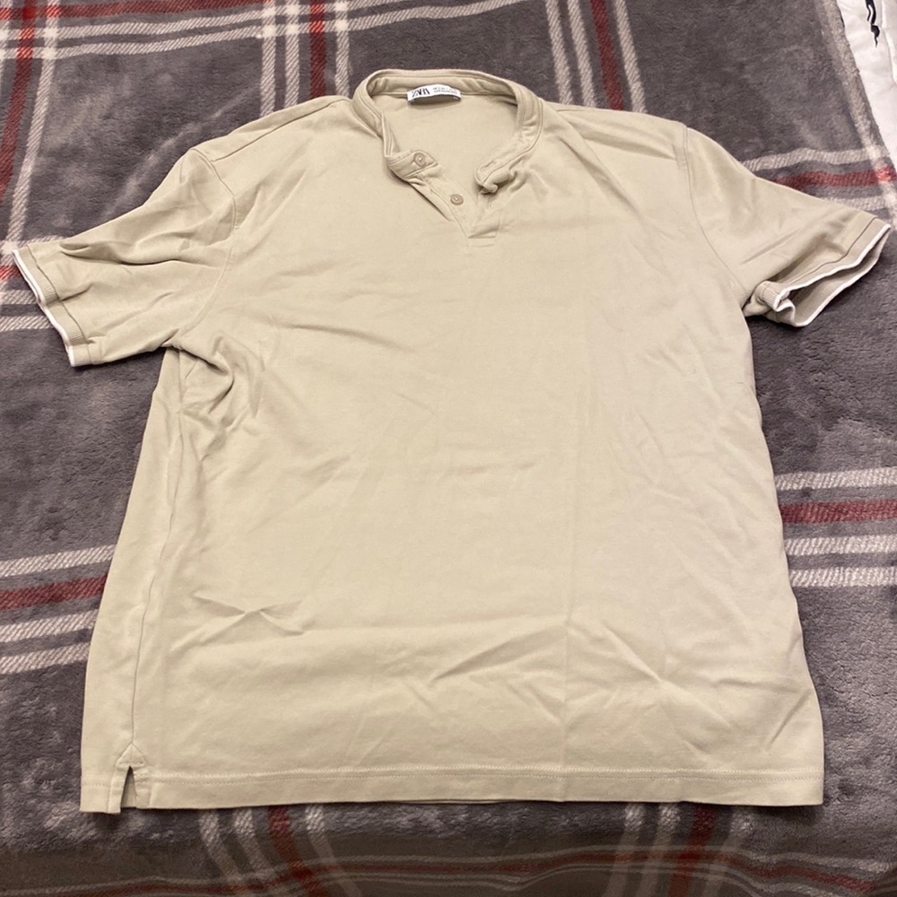 Zara Large Khaki Tee